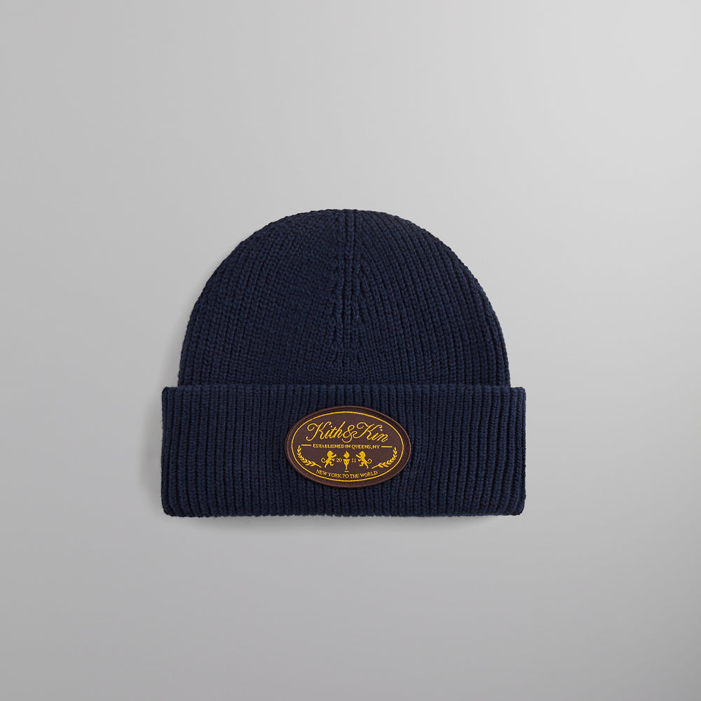 

Шапка Kith Lion Crest Mia Beanie, черный