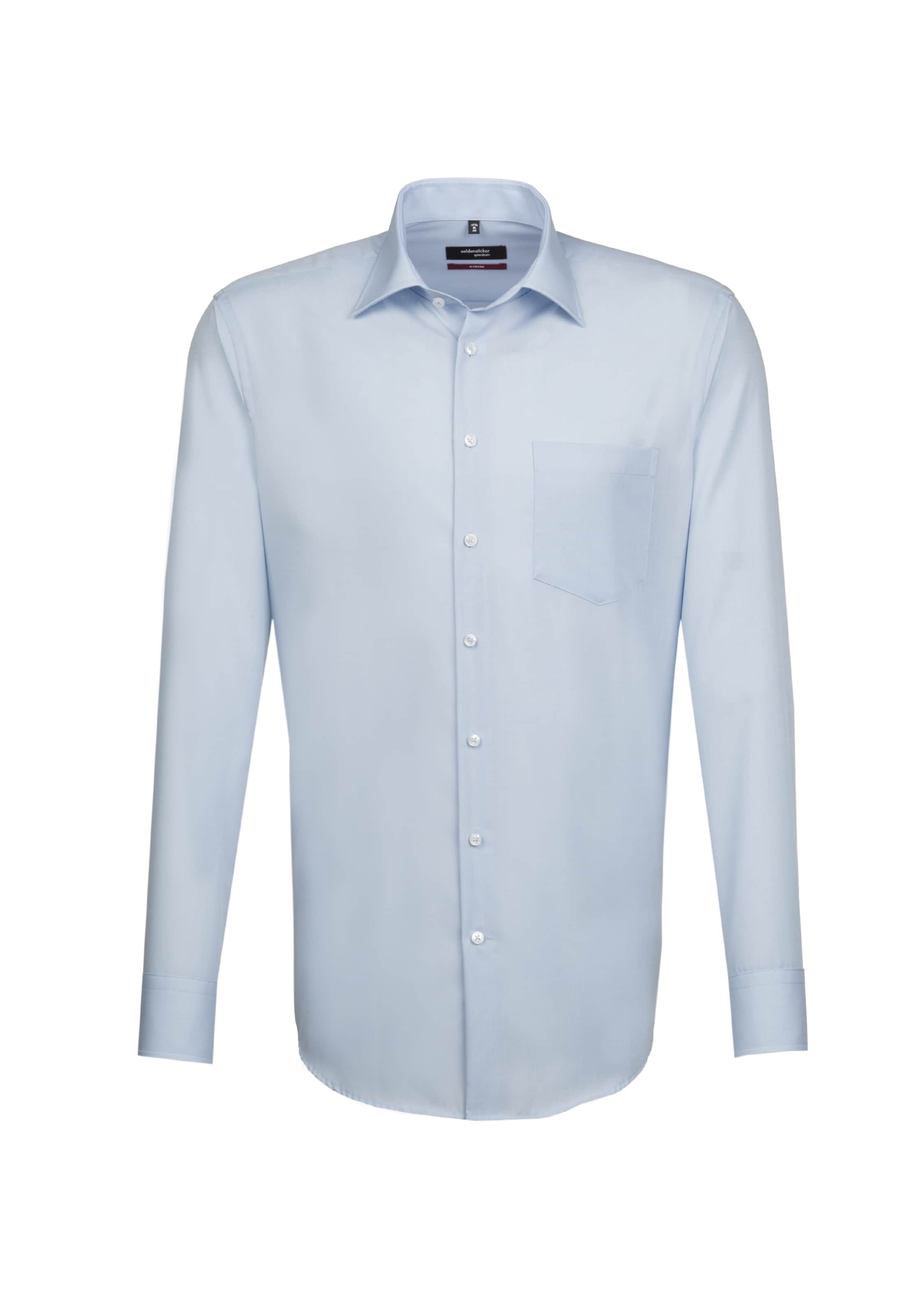 

SEIDENSTICKER Рубашка для делового стиля 'Modern' Regular fit в светло-голубом цвете