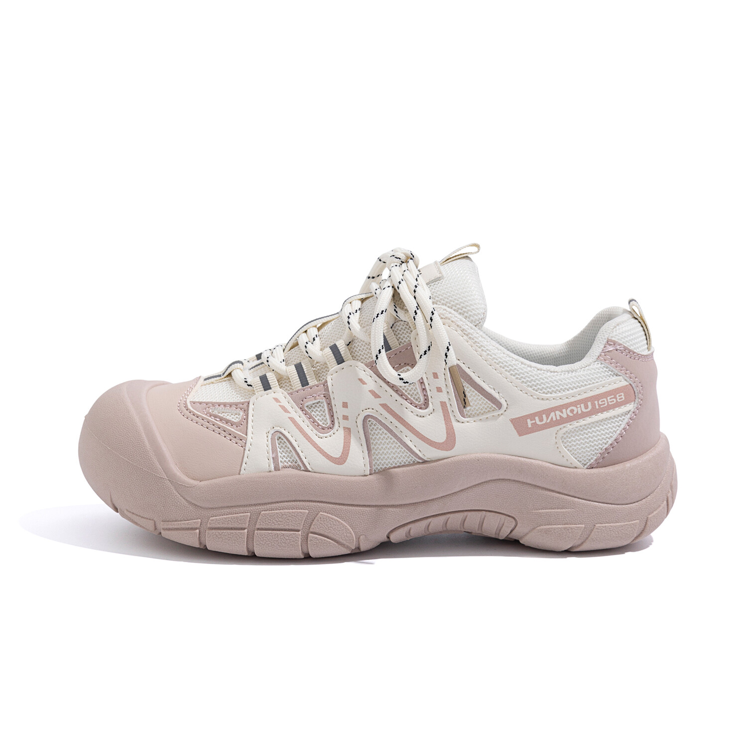 

Кроссовки HUANQIU Chunky Sneakers Women's Low-top, розовый