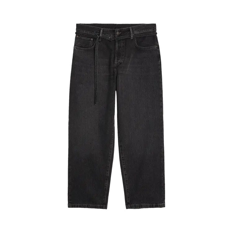 

Джинсы Acne Studios 1991 Toj Loose Fit 'Black', черный