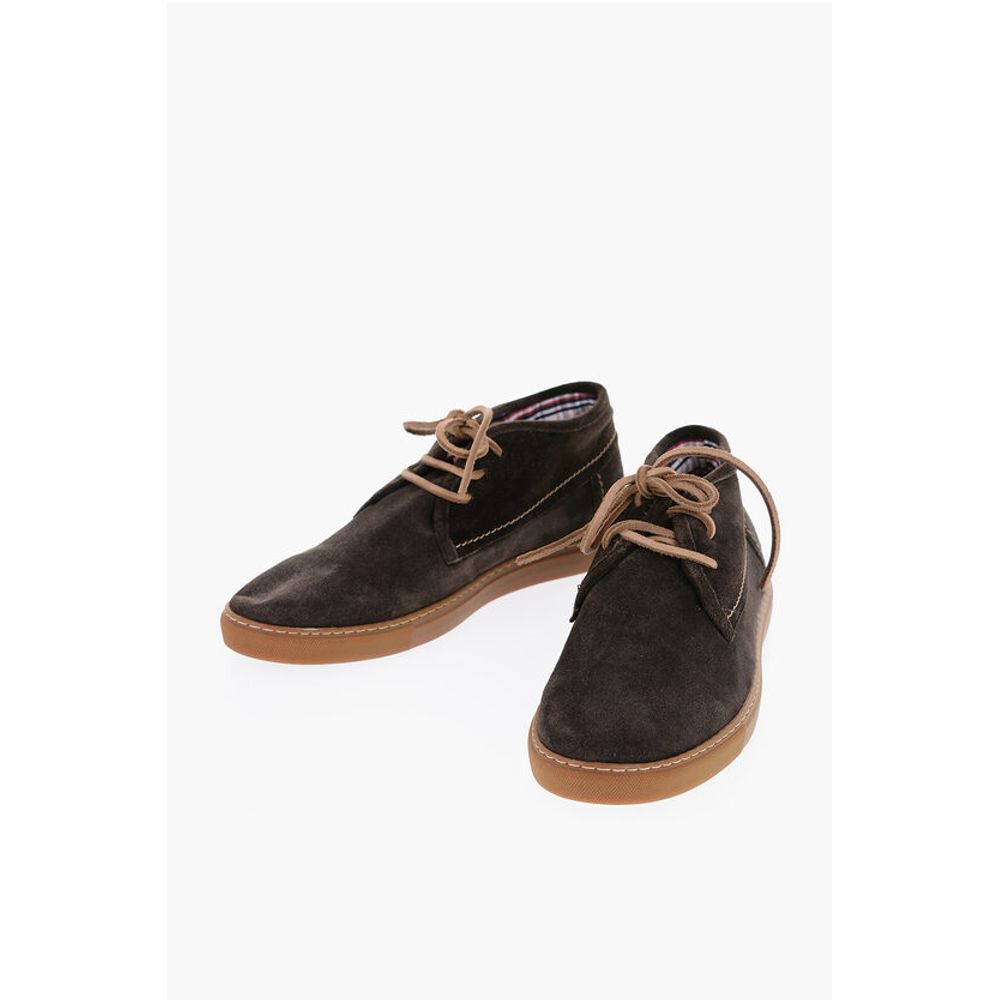 

Ботинки-пустынники ID Solid Color Suede Corneliani, Brown