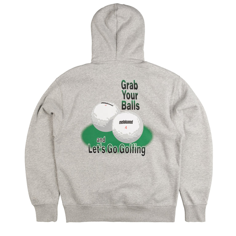 

Рубашка grab your balls hooded sweatshirt Metalwood, серый