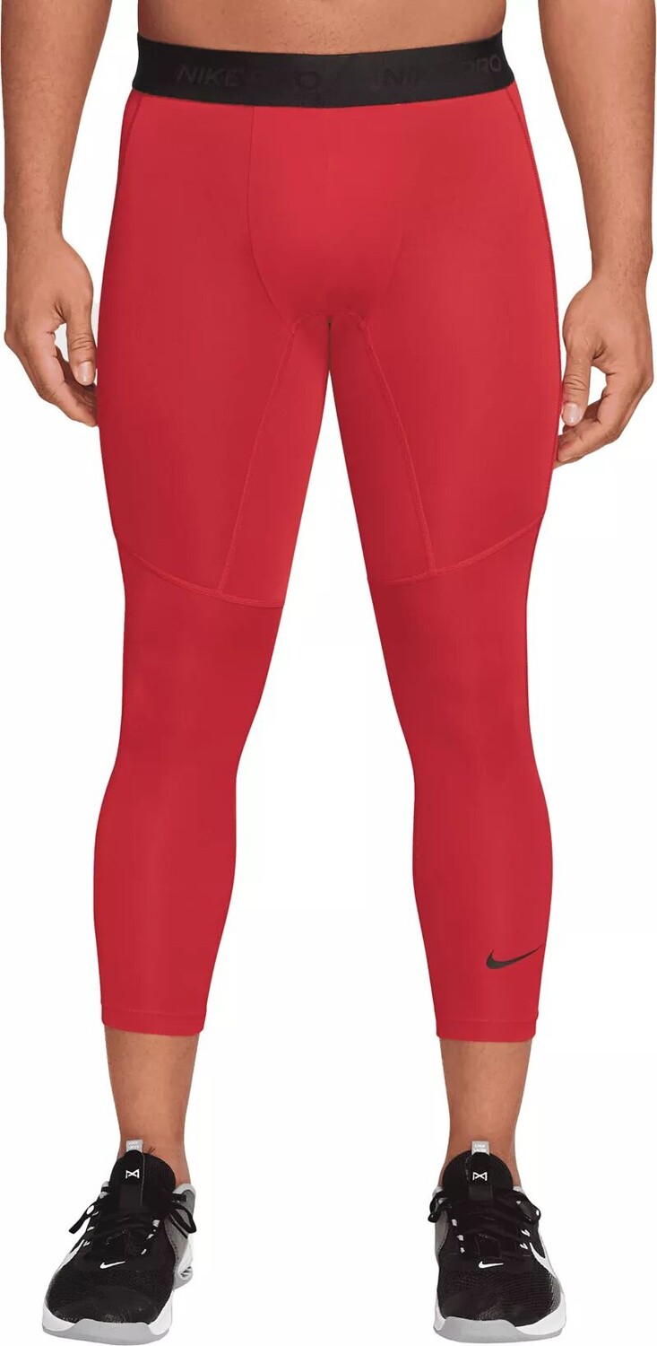 

Мужские тайтсы для фитнеса Nike Pro Dri-FIT длиной 3/4