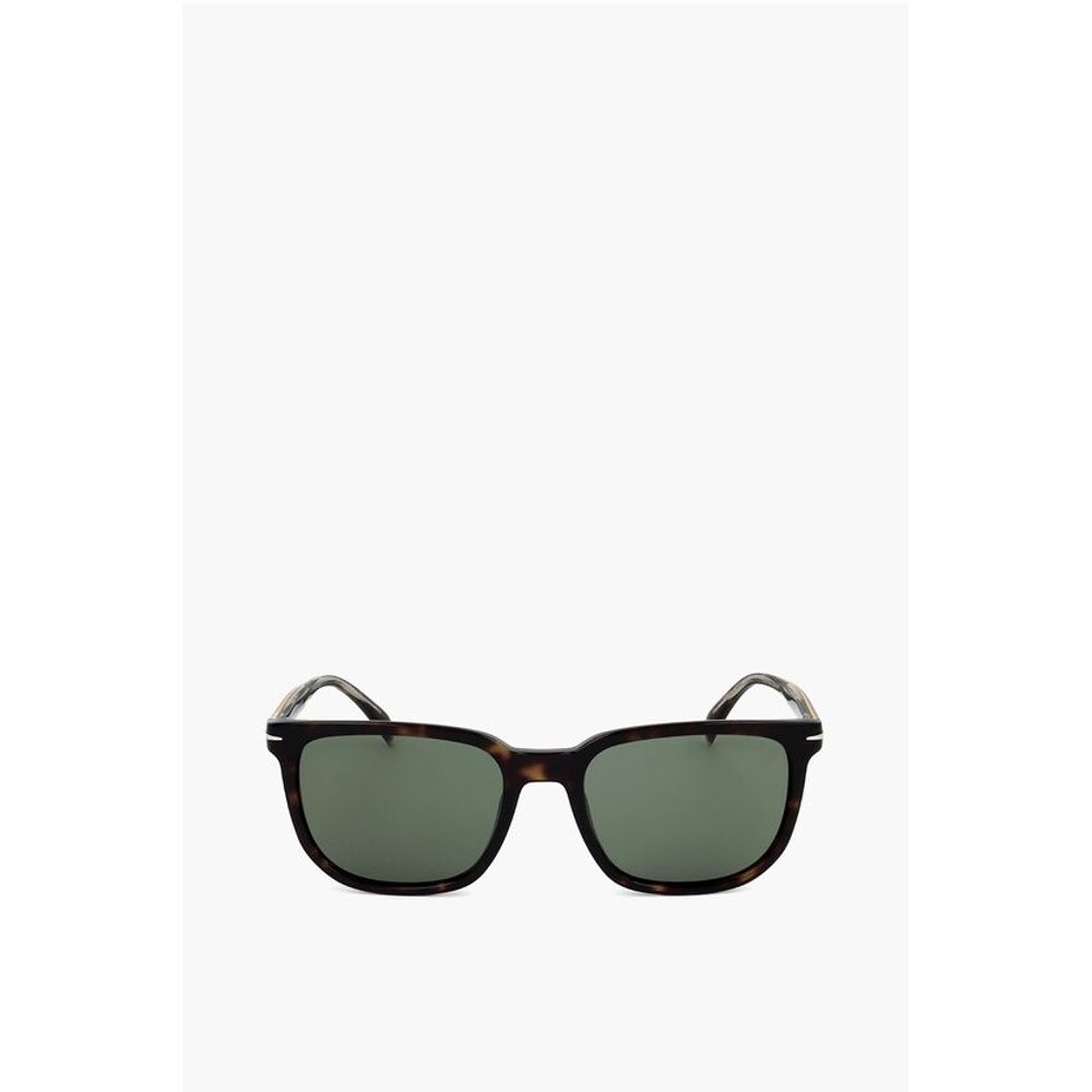 

Солнцезащитные очки Wayfarer с оправой с черепаховым узором David Beckham, Brown