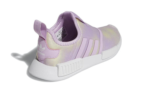 Кроссовки нмд 360 Adidas, сиреневый — фото 4