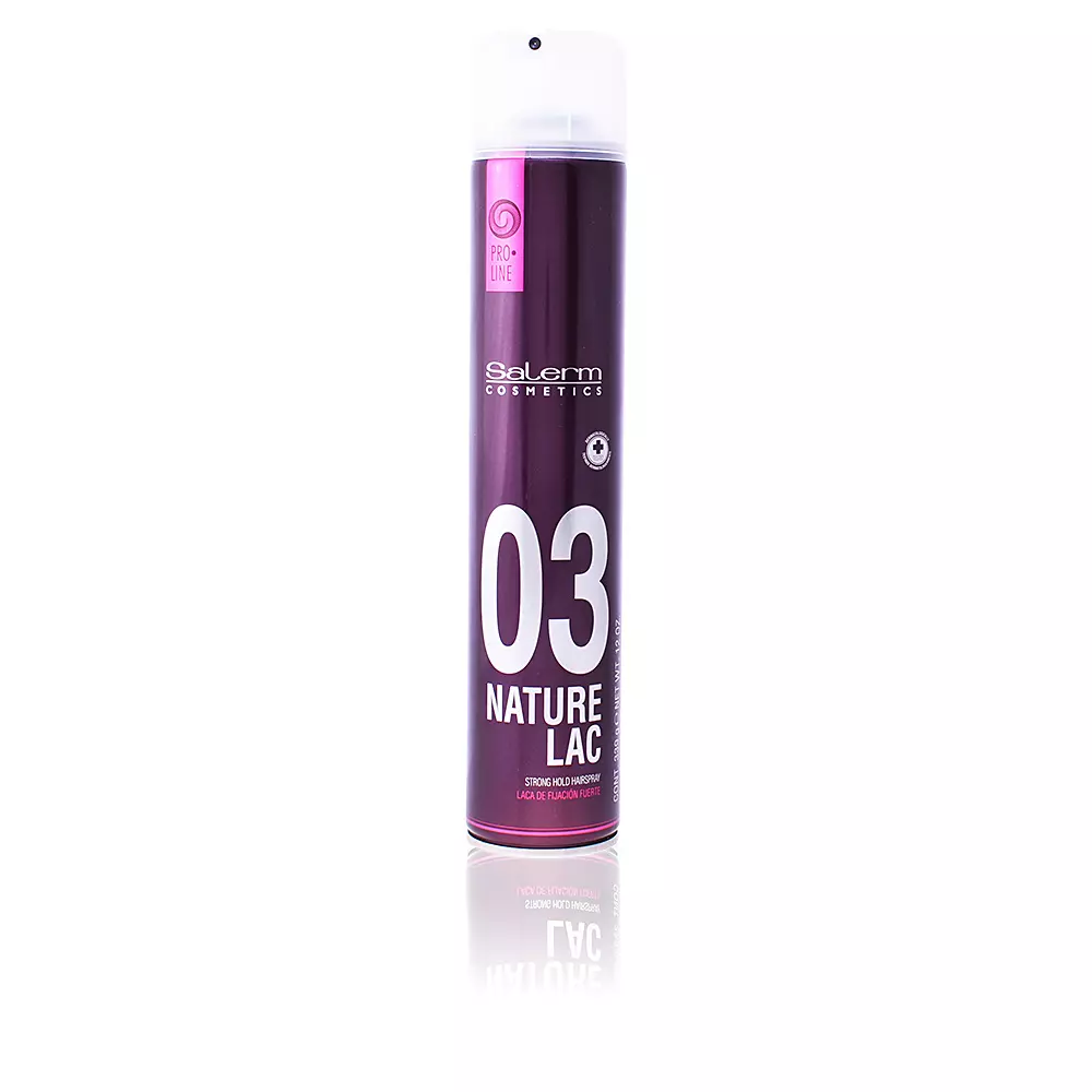 

Лак для волос Nature lac strong hold hairspray Salerm, 650 мл.