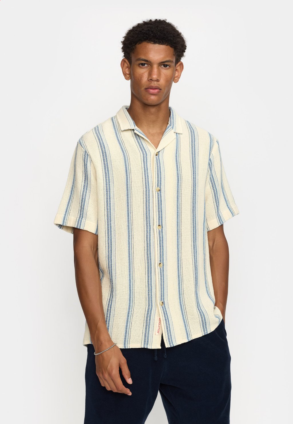 

Рубашка SHORT-SLEEVED CUBAN REVOLUTION, синий
