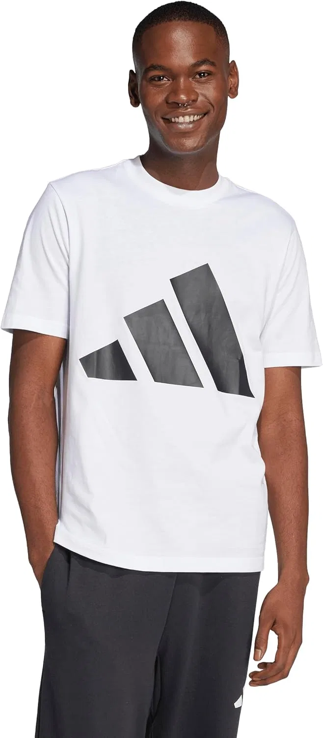 Мужская футболка adidas Essentials с большим логотипом