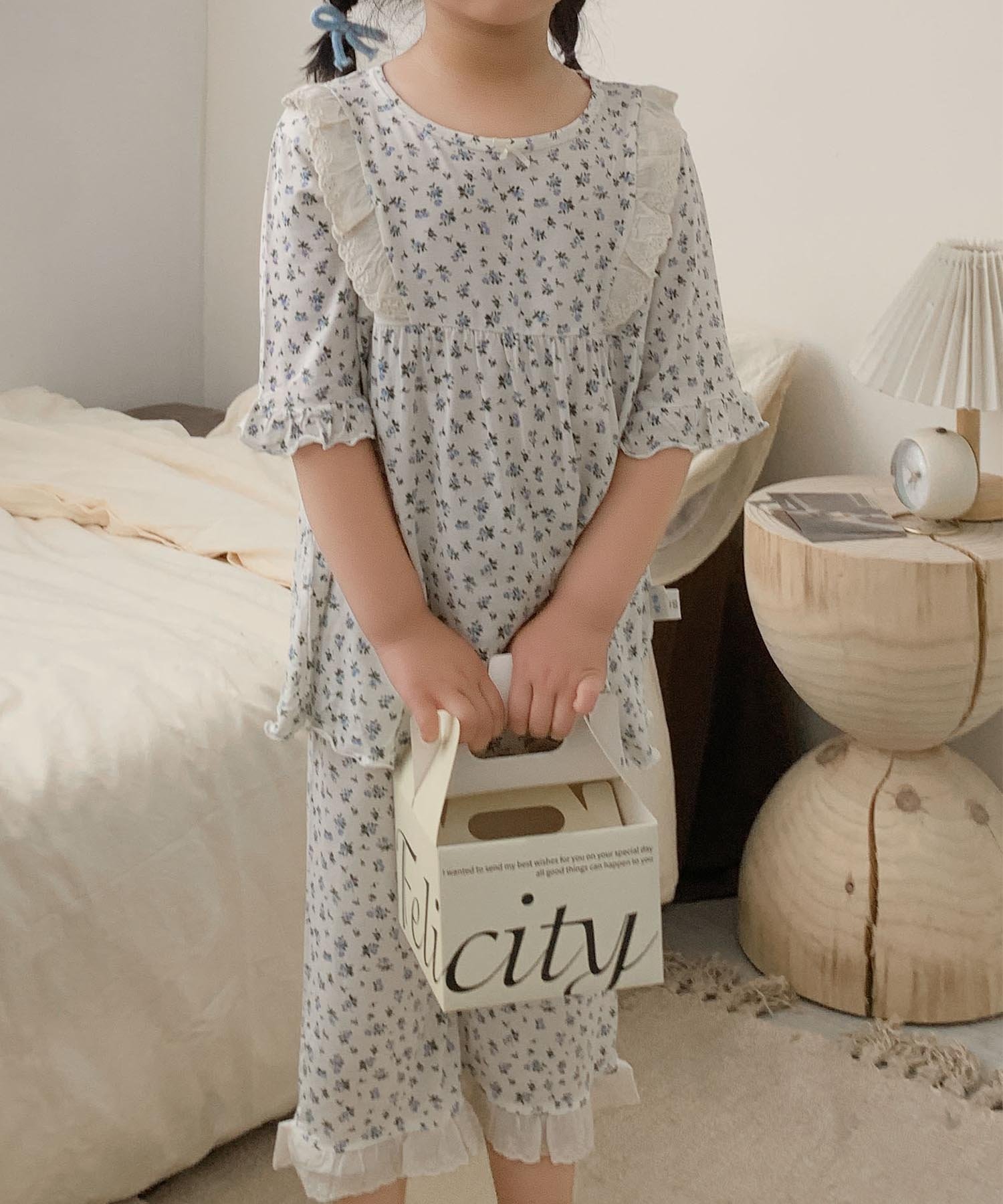 Комплект домашней одежды с принтом Aimoha Kids, Light blue — фото 4