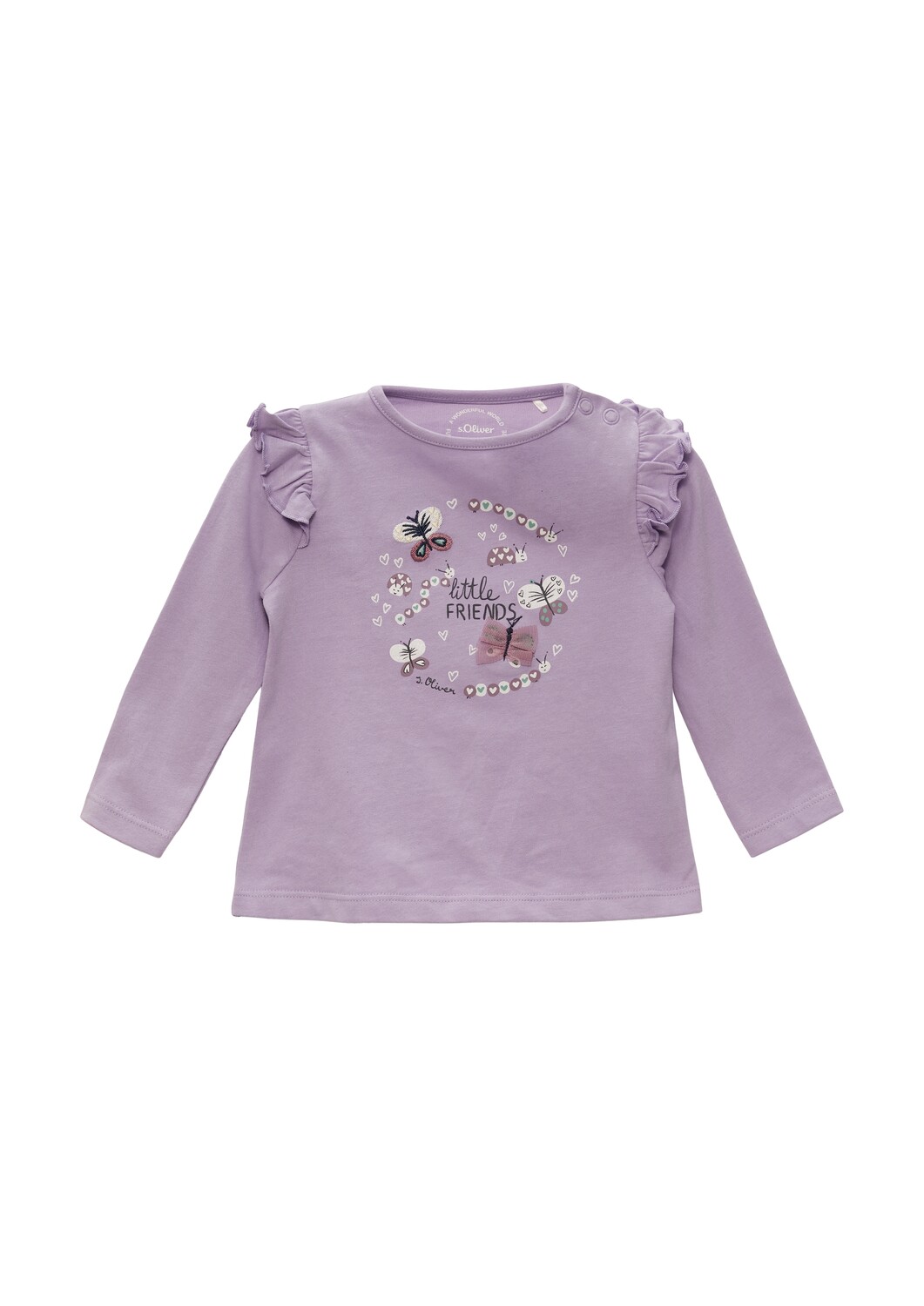 

s.Oliver Лонгслив в лавандовом цвете