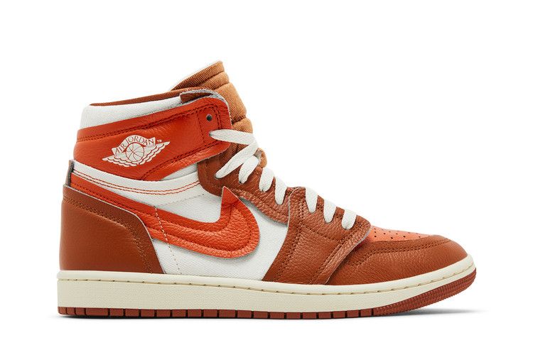 Кроссовки Air Jordan Wmns Air Jordan 1 High Method of Make 'Desert Orange', оранжевый — фото 2