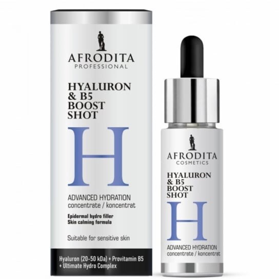 

Для лица, 30 мл Afrodita Hyaluron & B5 Boost Shot