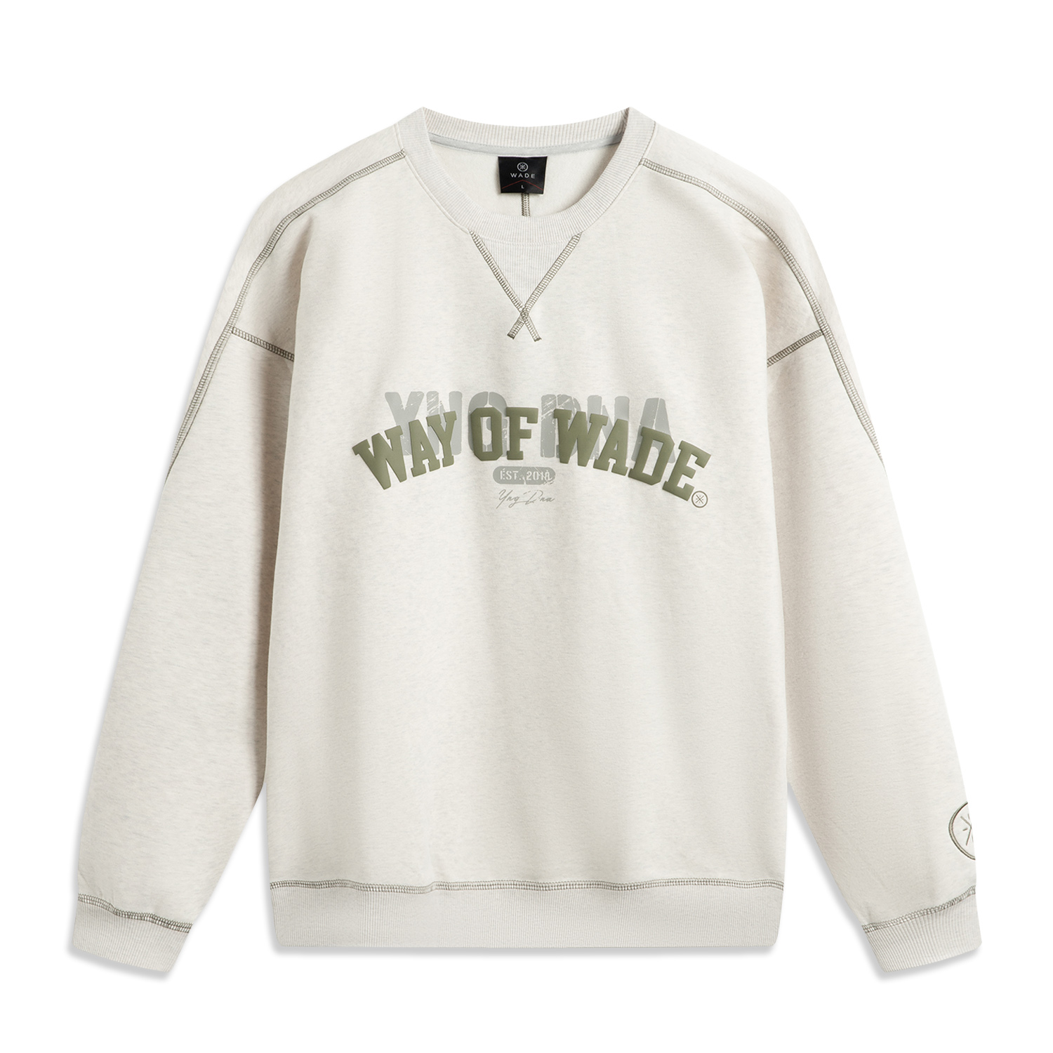 

Толстовка YNG DNA мужская heather gray tile gray LINING, серый