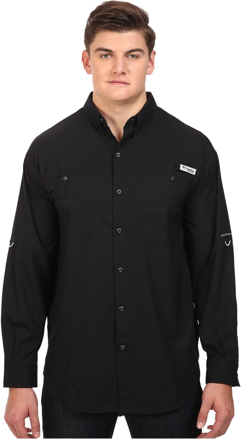 

Рубашка Big & Tall Tamiami II L/S Columbia, черный