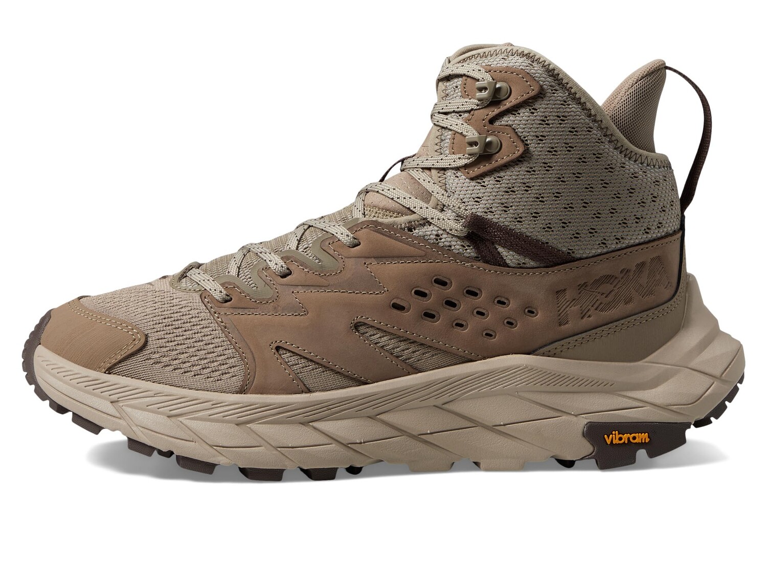 

Треккинговые ботинки Hoka Anacapa Breeze Mid, коричневый