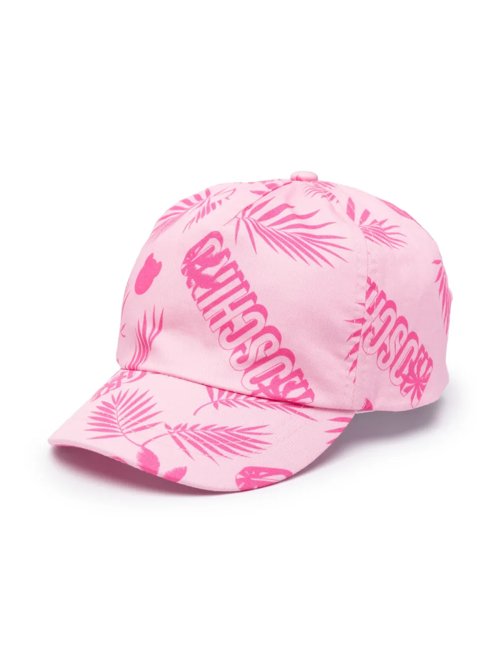 

Кепка с логотипом Moschino Kids, розовый