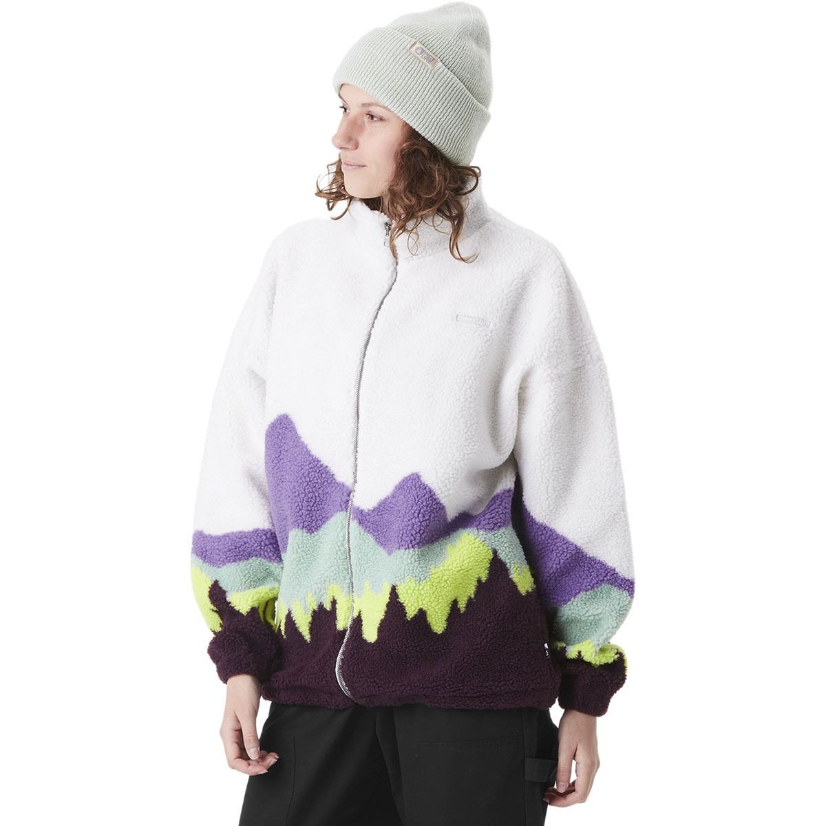 

Зимняя куртка Nyss на молнии из флиса Picture Organic, фиолетовый