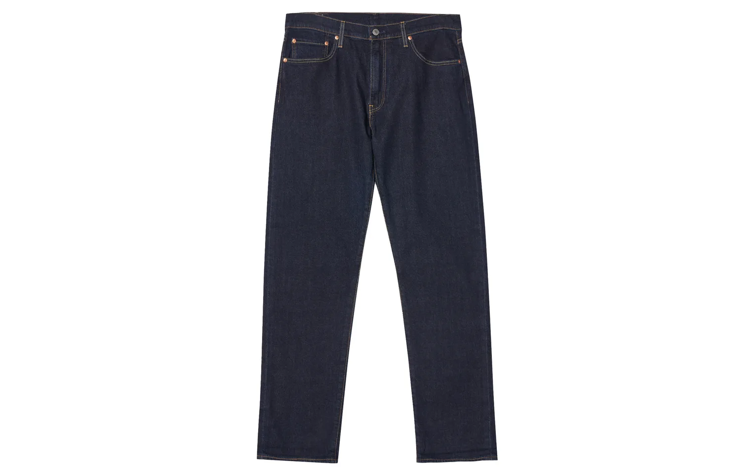 Levis Джинсы мужские темно-синие умеренно прямого кроя