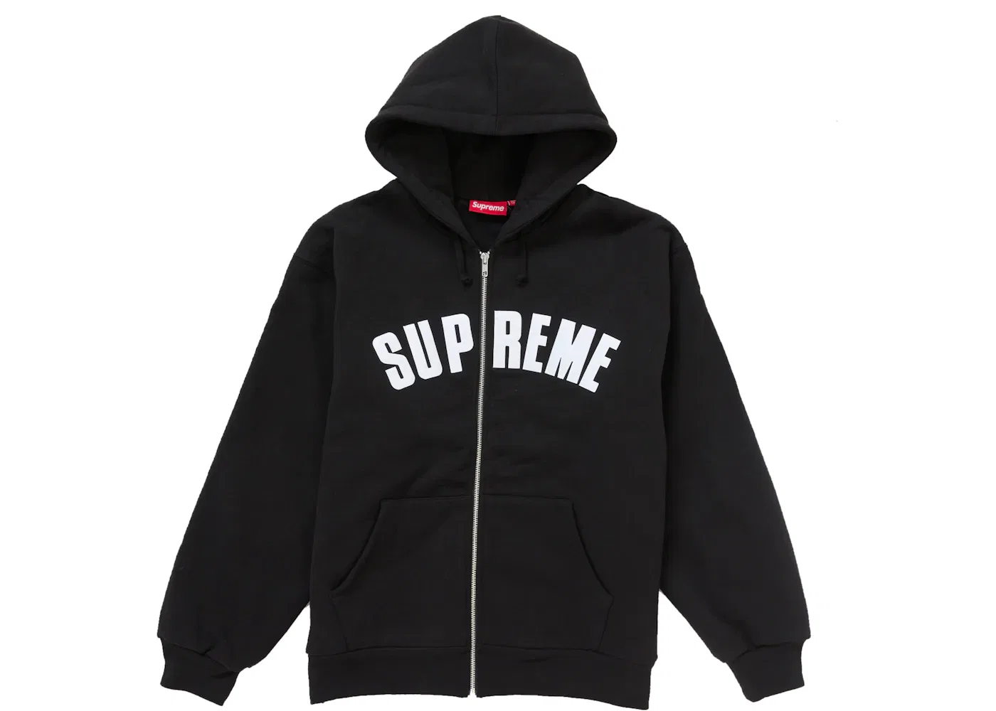 Мужская худи с молнией Arc Thermal Zip Up Hooded Sweatshirt Supreme, Black