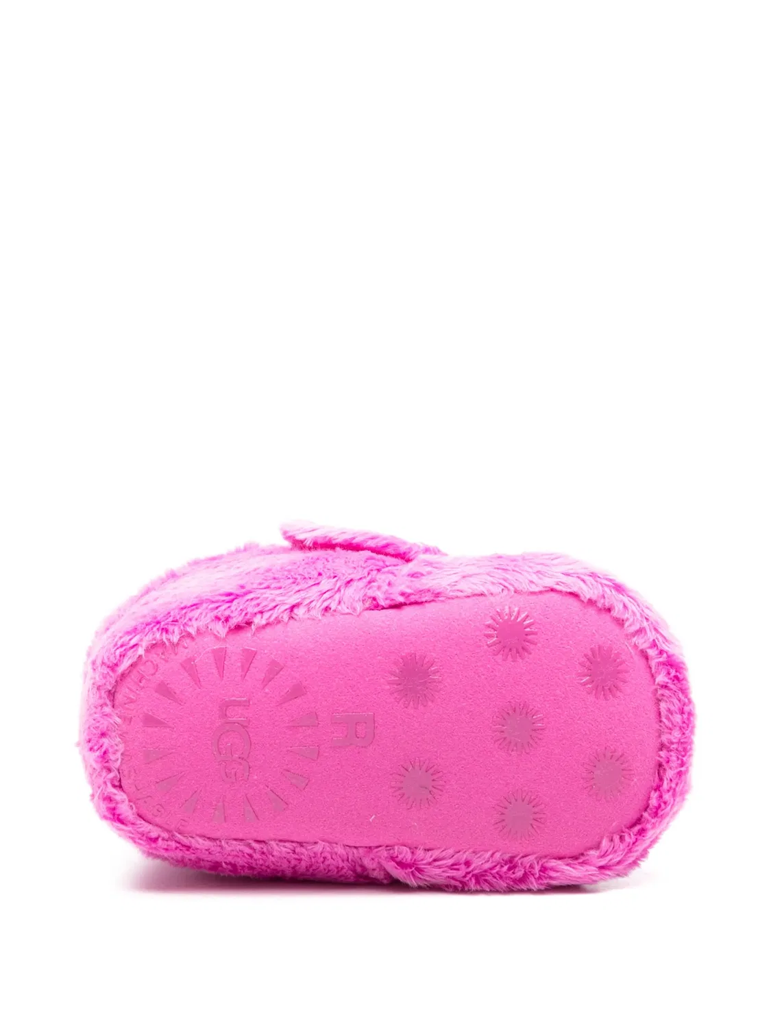 Пинетки на липучках Ugg Kids, розовый — фото 3
