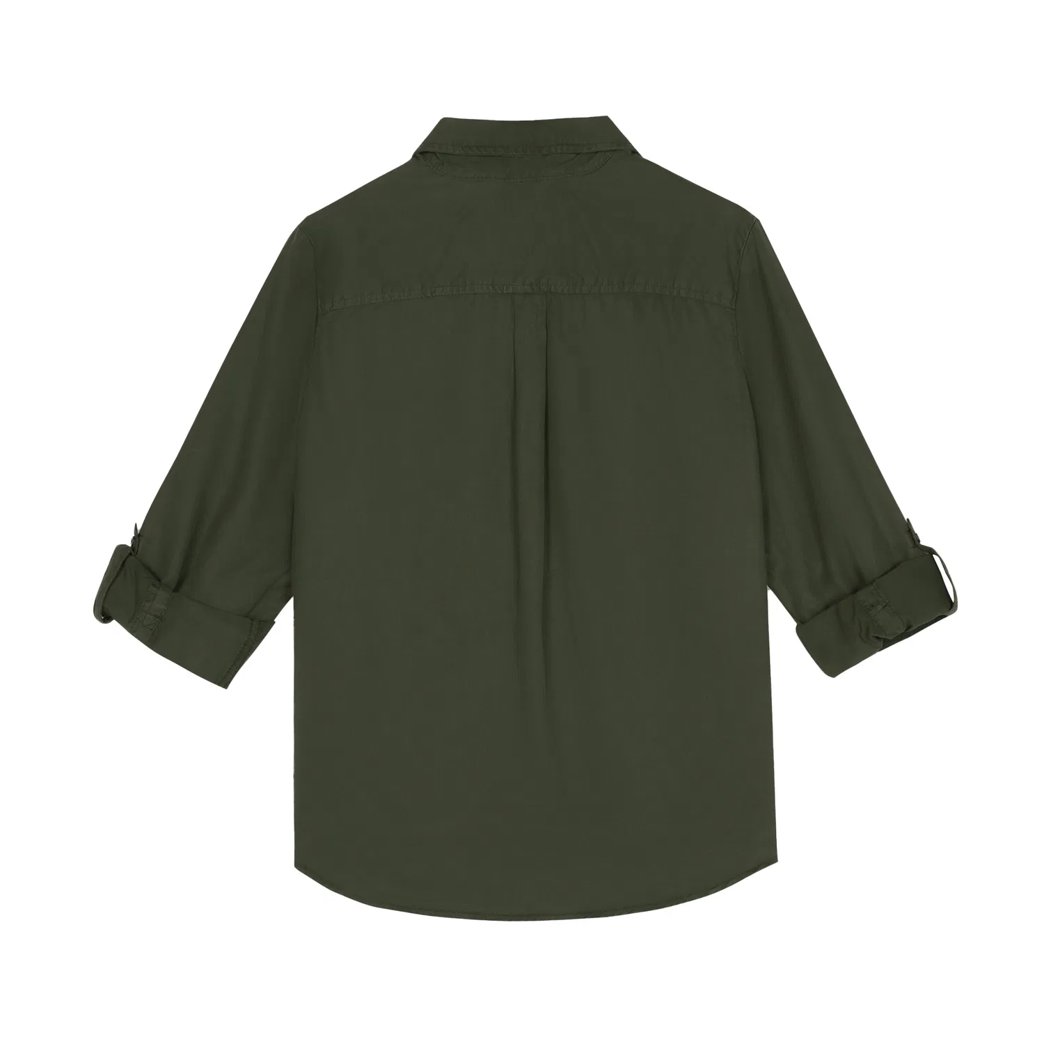 Женская рубашка с отложным воротником Green Levis, Зеленый — фото 3