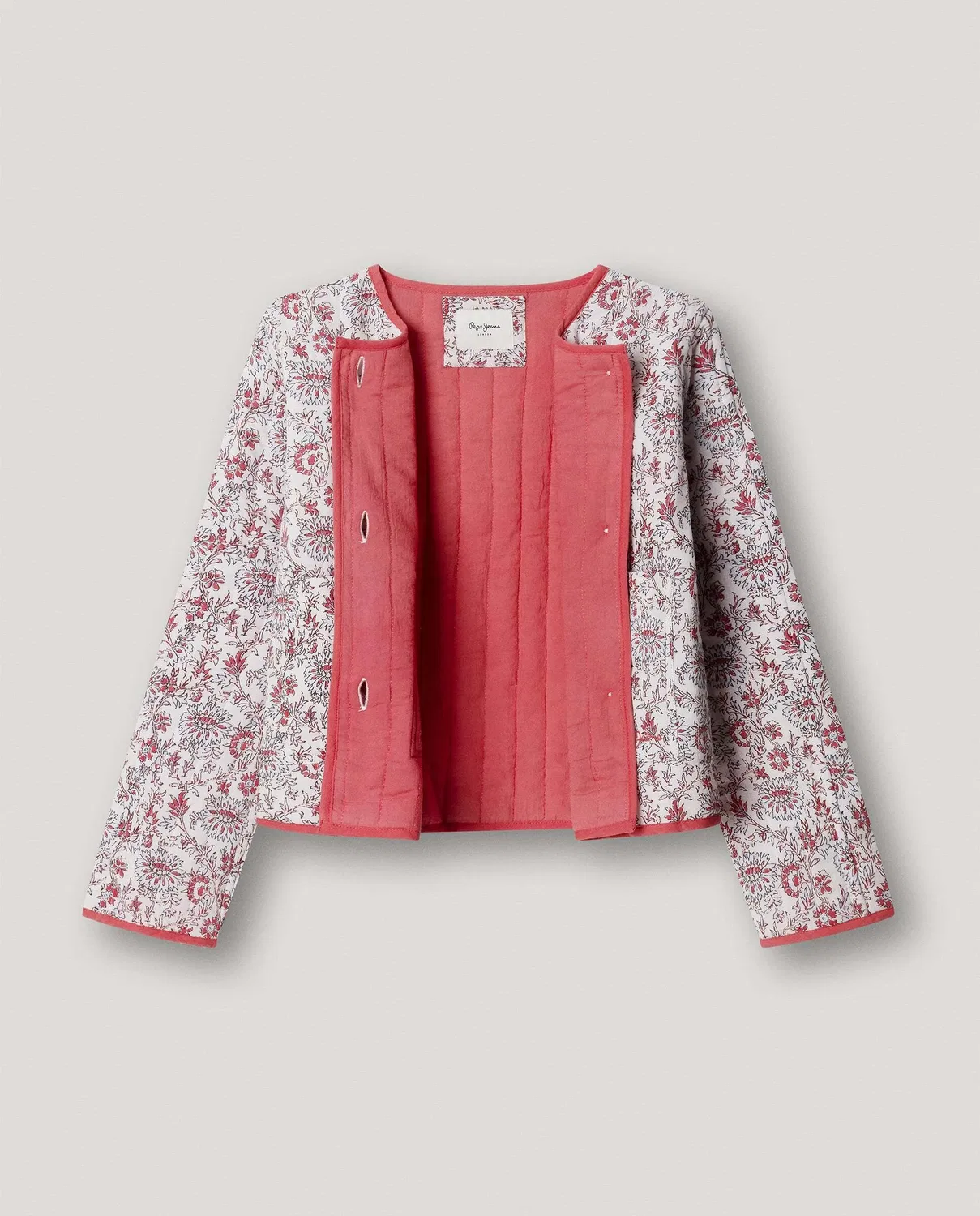Детская куртка для девочек с принтом Irina Pepe Jeans, Multicolor — фото 2
