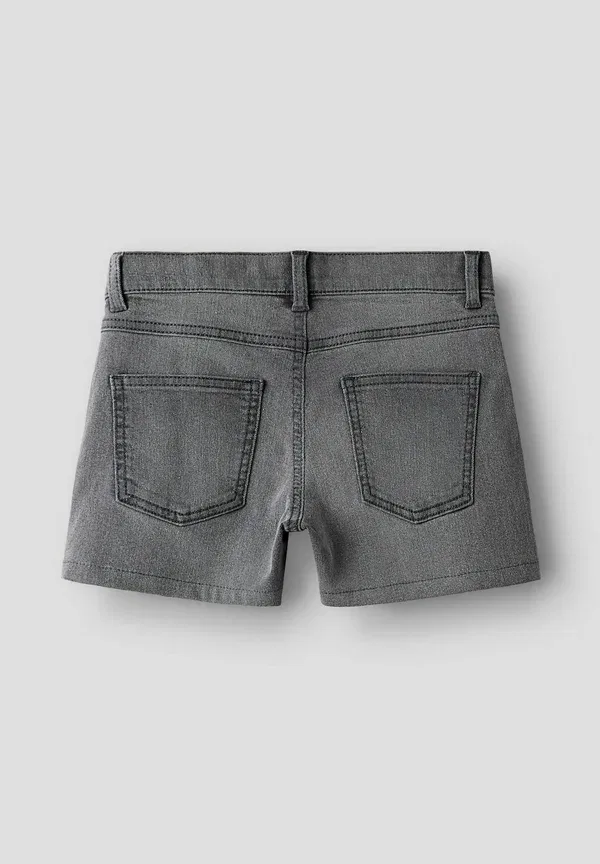 Шорты джинсовые Wide leg denim shorts Name It, medium grey denim, серый — фото 2
