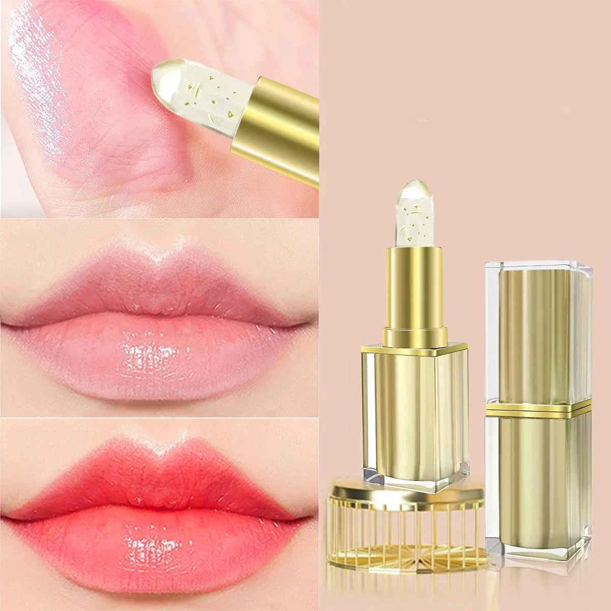 Термочувствительная губная помада Lip Balm, 5 г, 2 шт Generic — фото 2