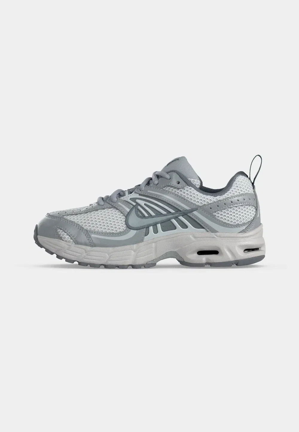 Кроссовки Air Max Moto 2K Lace унисекс Nike Sportswear, Wolf Grey/Vast Grey/Cool Grey/Metallic Silver-Coloured — фото 2