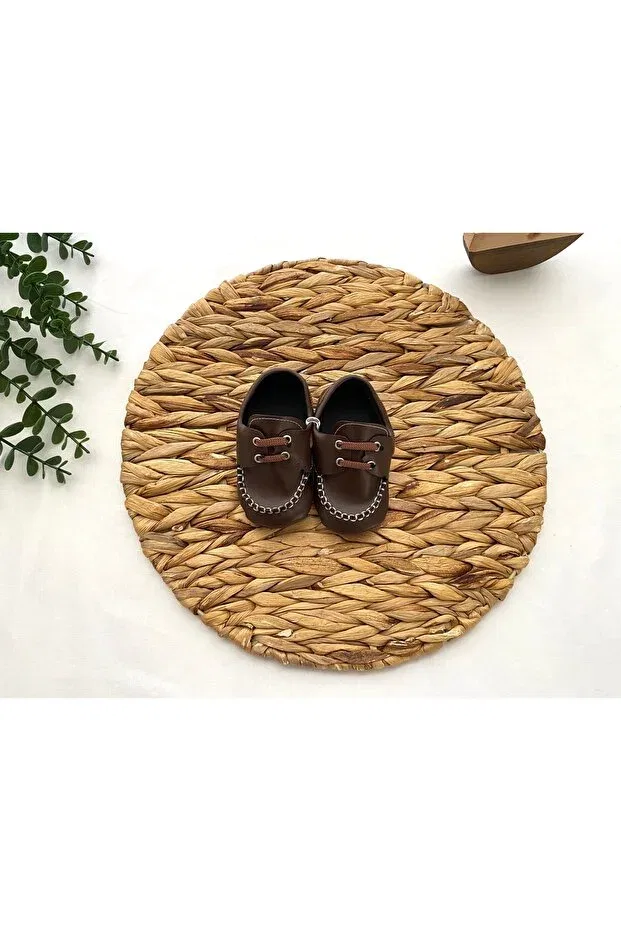 Детские ботинки для мальчиков кожаные Bebiccino, Brown