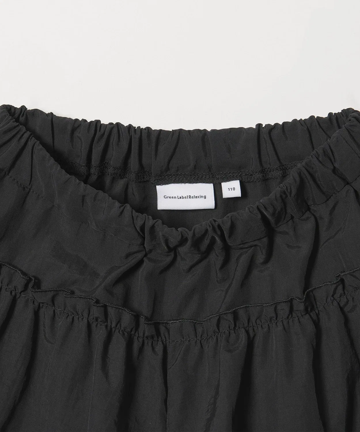 Детские шорты-юбка с рюшами, с защитой от ультрафиолета, green label relaxing, Dark Grey — фото 4