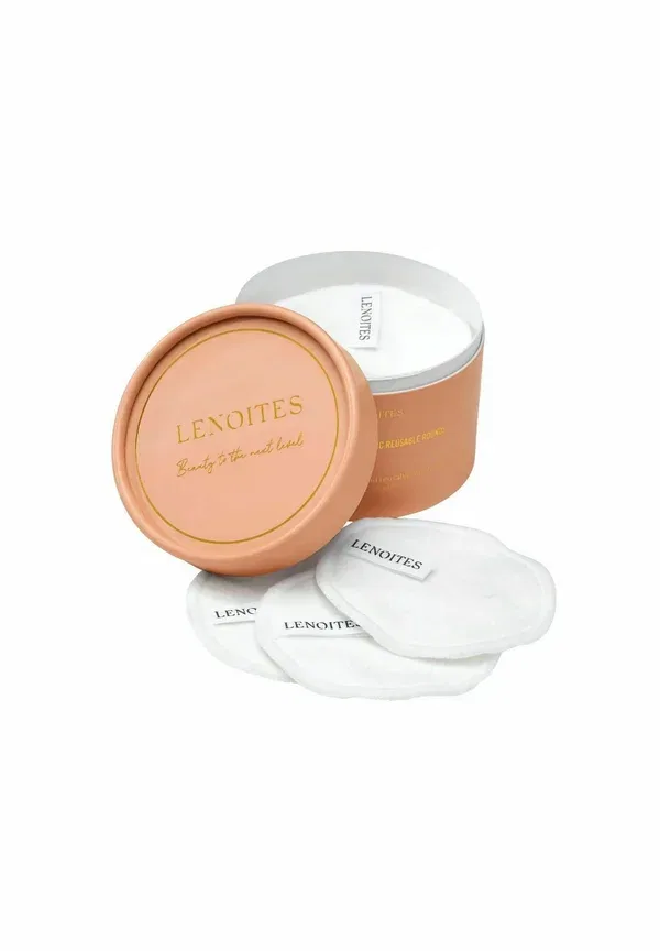 Многоразовые диски для снятия макияжа, для проблемной кожи, Pure premium reusable rounds, Lenoites, white — фото 4