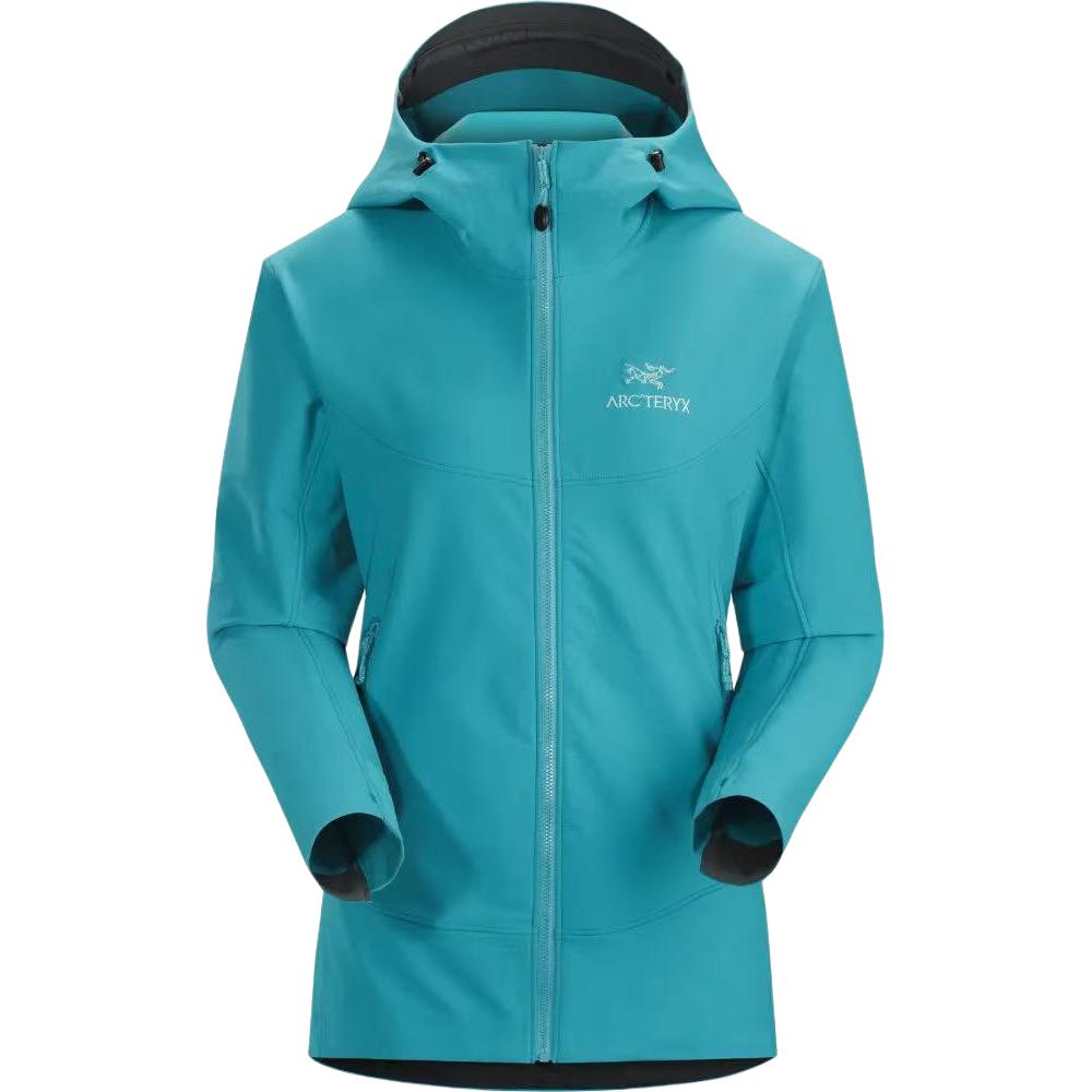 

Arcteryx Женская ветровка Gamma серии для походов на открытом воздухе водонепроницаемая ветрозащитная дышащая, Sky Blue/Cerulean