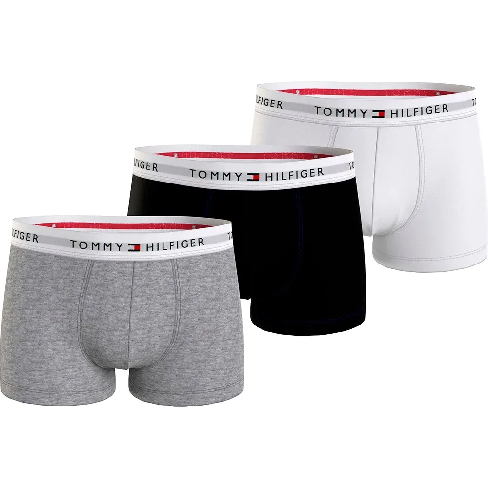 Мужские трусы-боксеры из хлопка с эластаном Tommy hilfiger, Multicolor