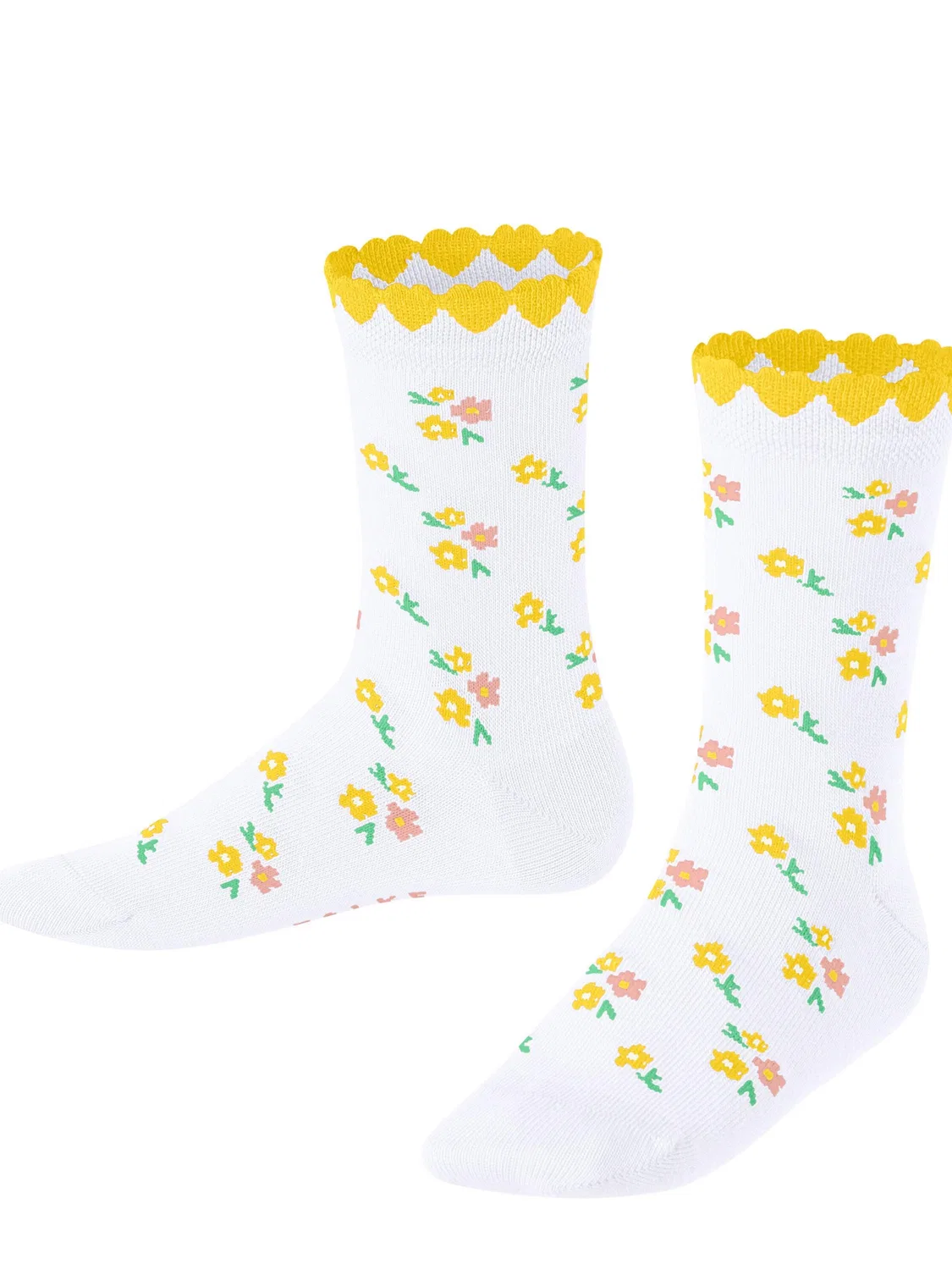 Носки Falke Ditsy Flowers белого цвета