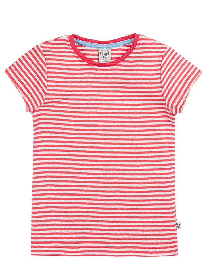 Комплект футболок с принтом Frugi, красный — фото 3