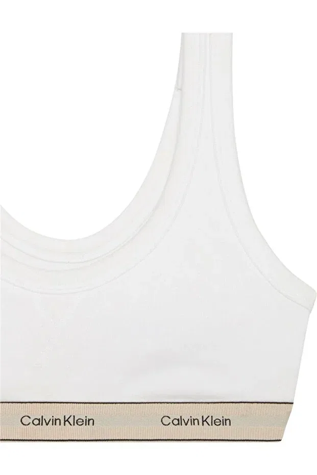 Женское бра без косточек Calvin Klein, White — фото 3
