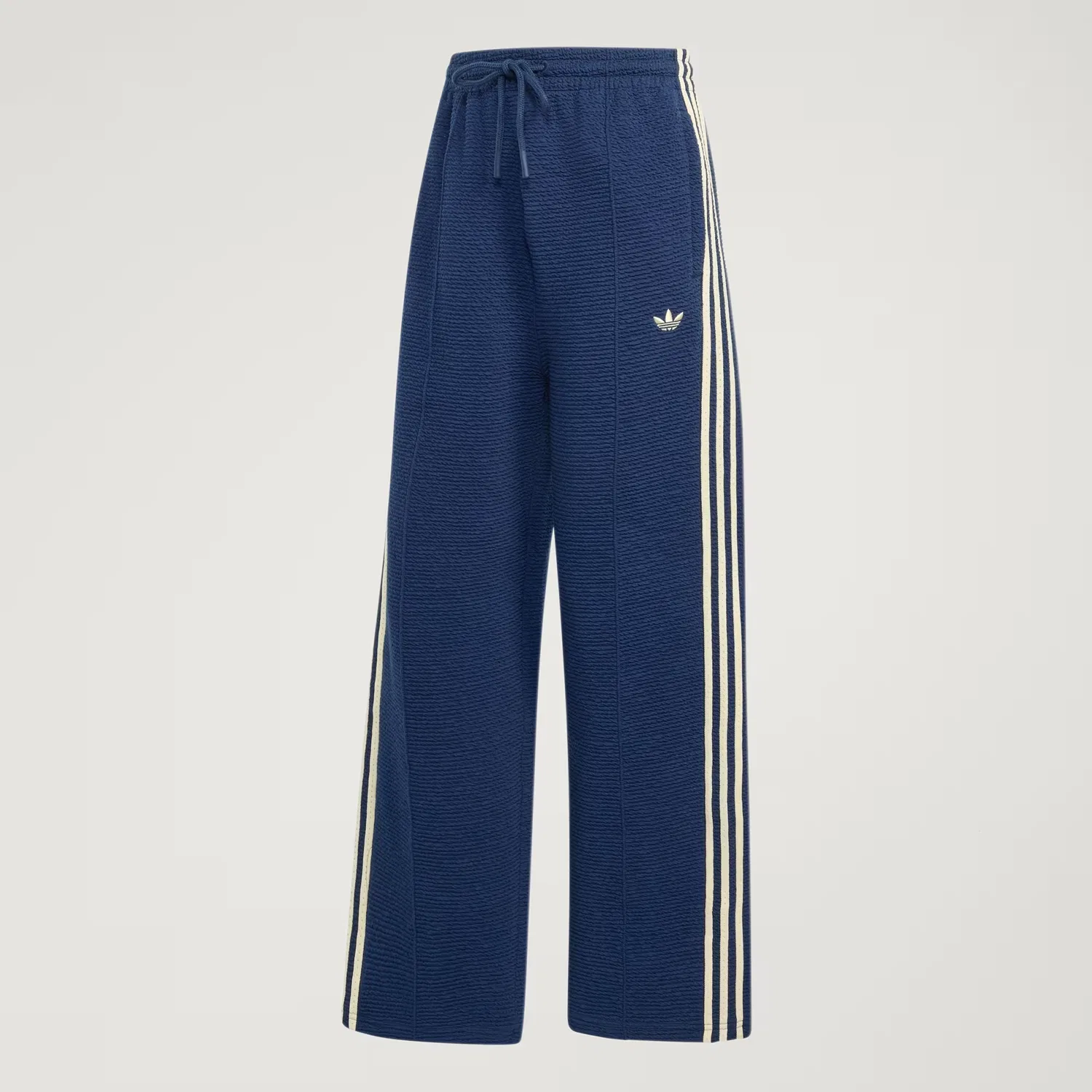 Женские укороченные спортивные брюки свободного кроя Firebird Adidas Originals, темно-синий/теплый ванильный — фото 4