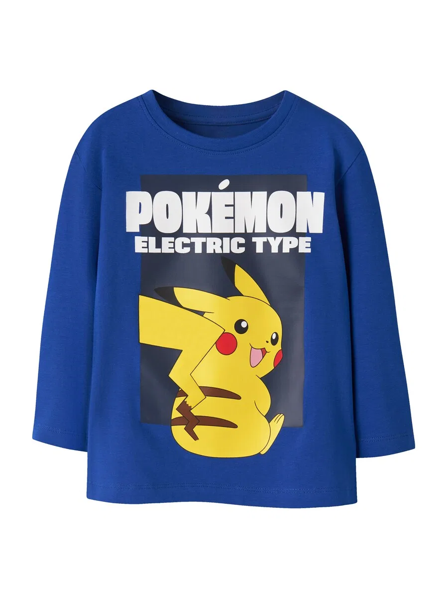 Футболка NAME IT 'NMMSAUL POKEMON' синего цвета