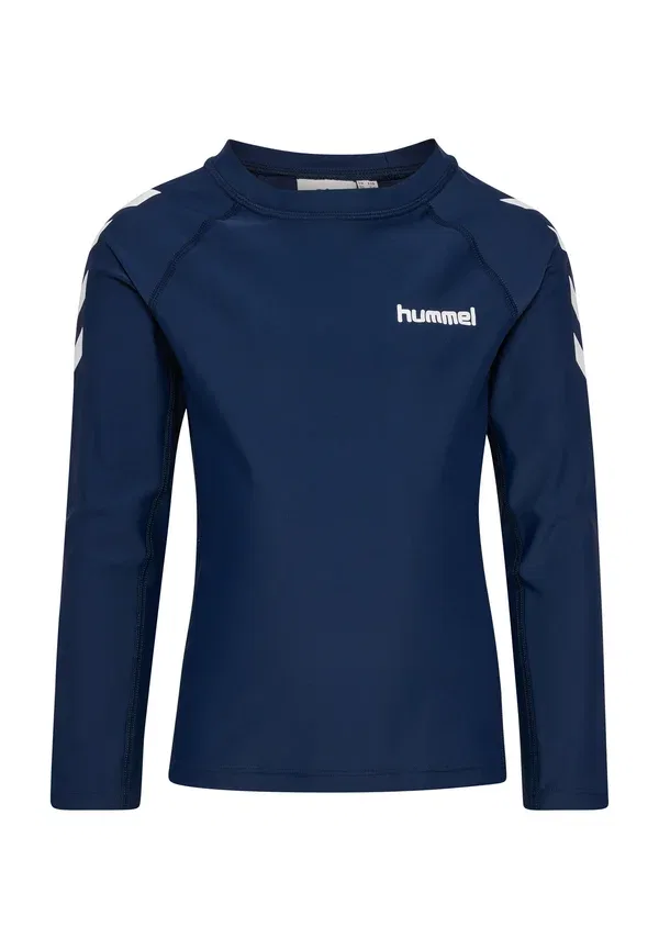 Футболка для плавания Hmljr с длинными рукавами, унисекс - рашгард Hummel