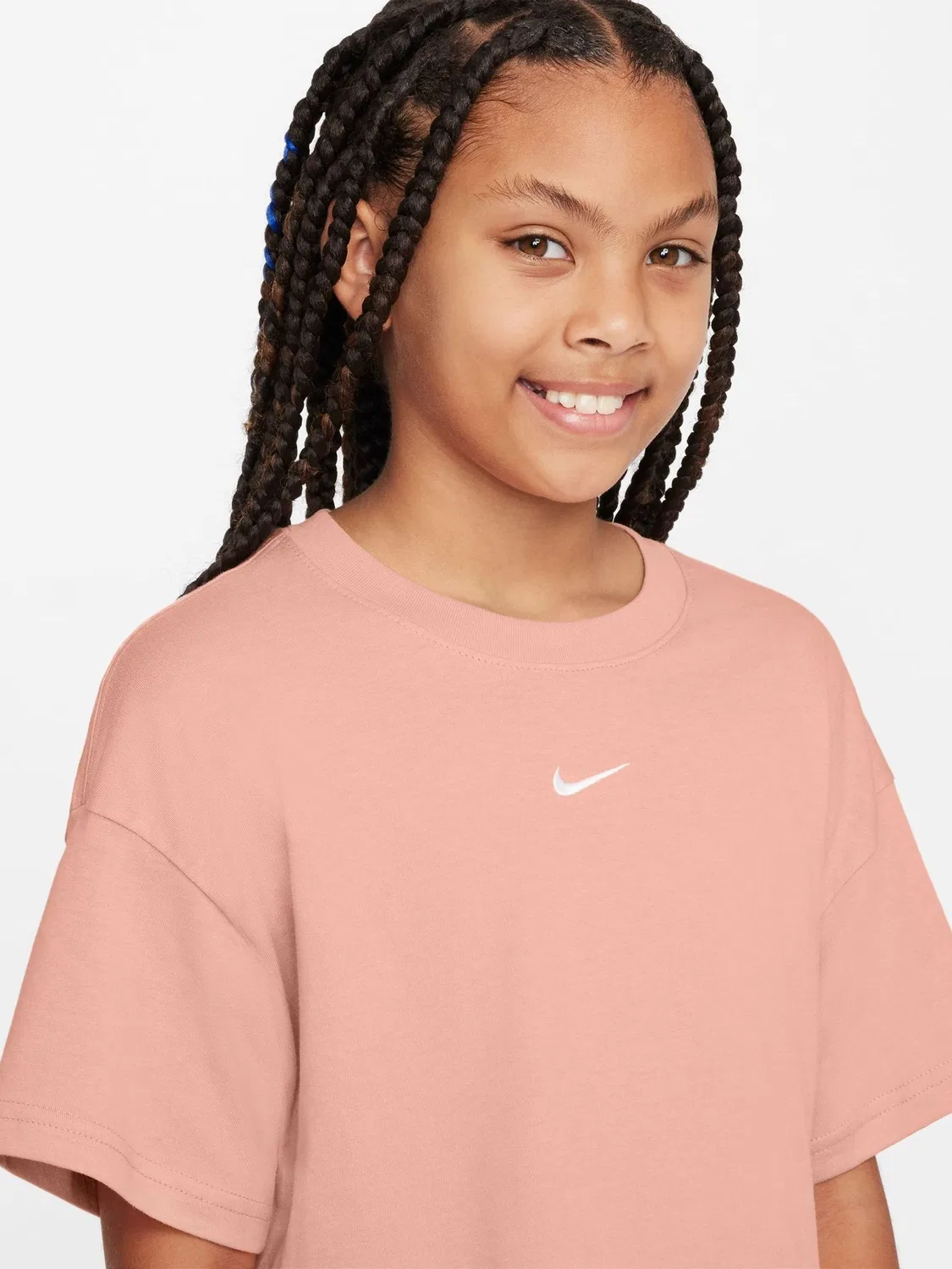 Футболка оверсайз Nike Sportswear, оранжевая — фото 3
