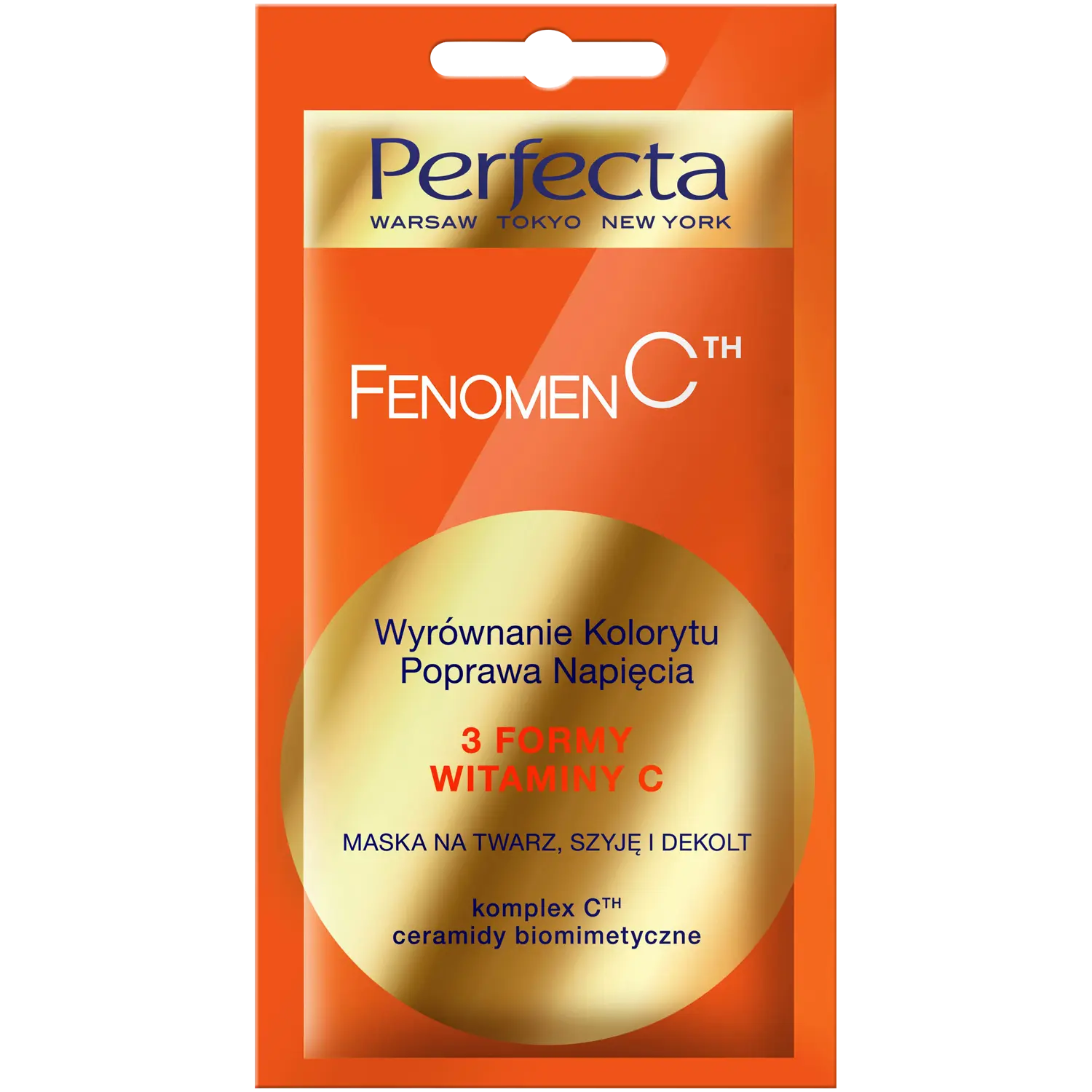 

Perfecta Fenomen C маска для лица, шеи и зоны декольте, 8 мл