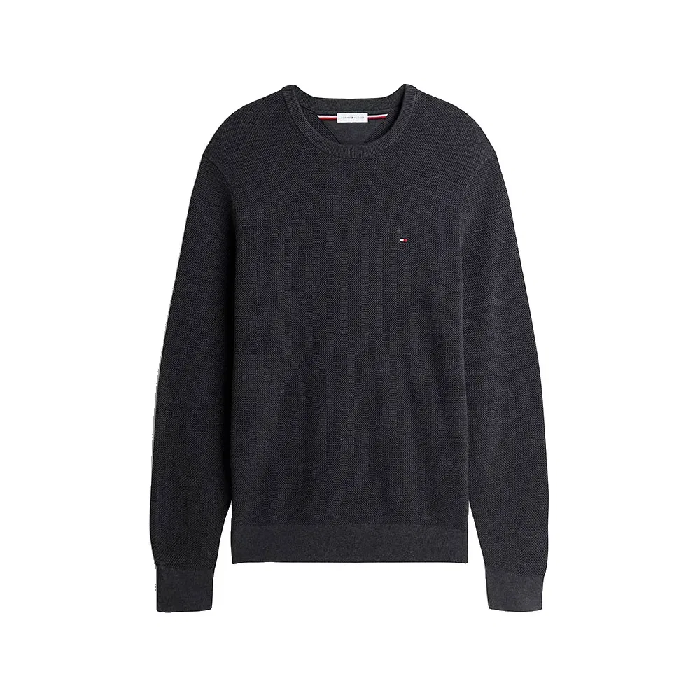 Мужской свитер из органического хлопка Tommy hilfiger, Grey — фото 3