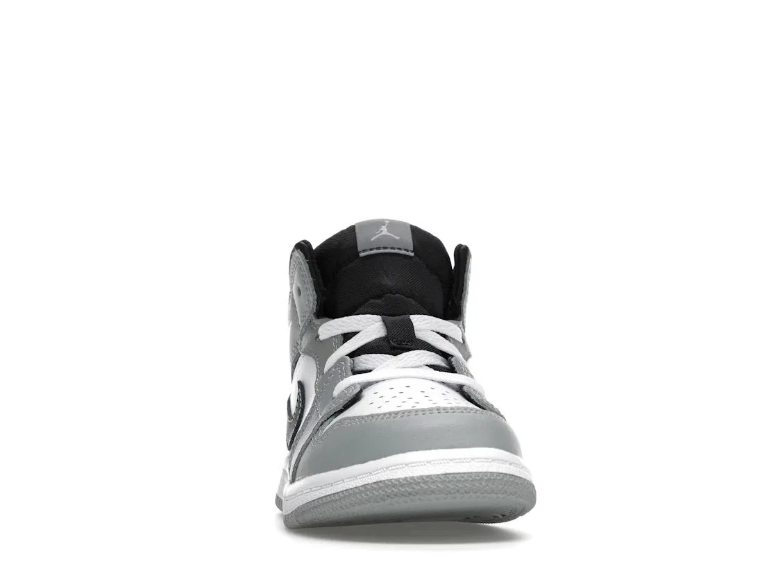 Детские кроссовки Lifestyle с моделью Jordan 1 Mid Jordan, Light Smoke Grey/Anthracite/White — фото 2