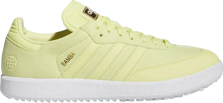 

Бутсы Adidas Samba Spikeless Golf SE 'Pulse Yellow', желтый