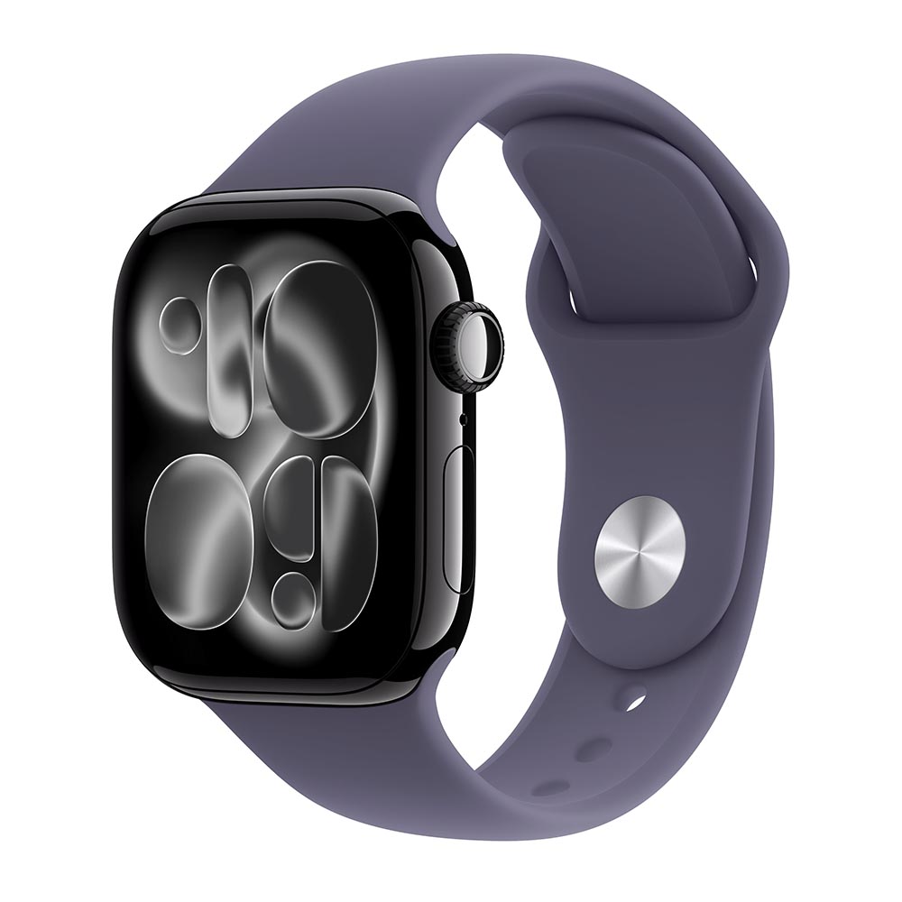 

Умные часы Apple Watch Series 11 (GPS), 46 мм, Jet Black Aluminum Case/Purple Fog Sport Band - S/M, Черный, Умные часы Apple Watch Series 11 (GPS), 46 мм, Jet Black Aluminum Case/Purple Fog Sport Band - S/M