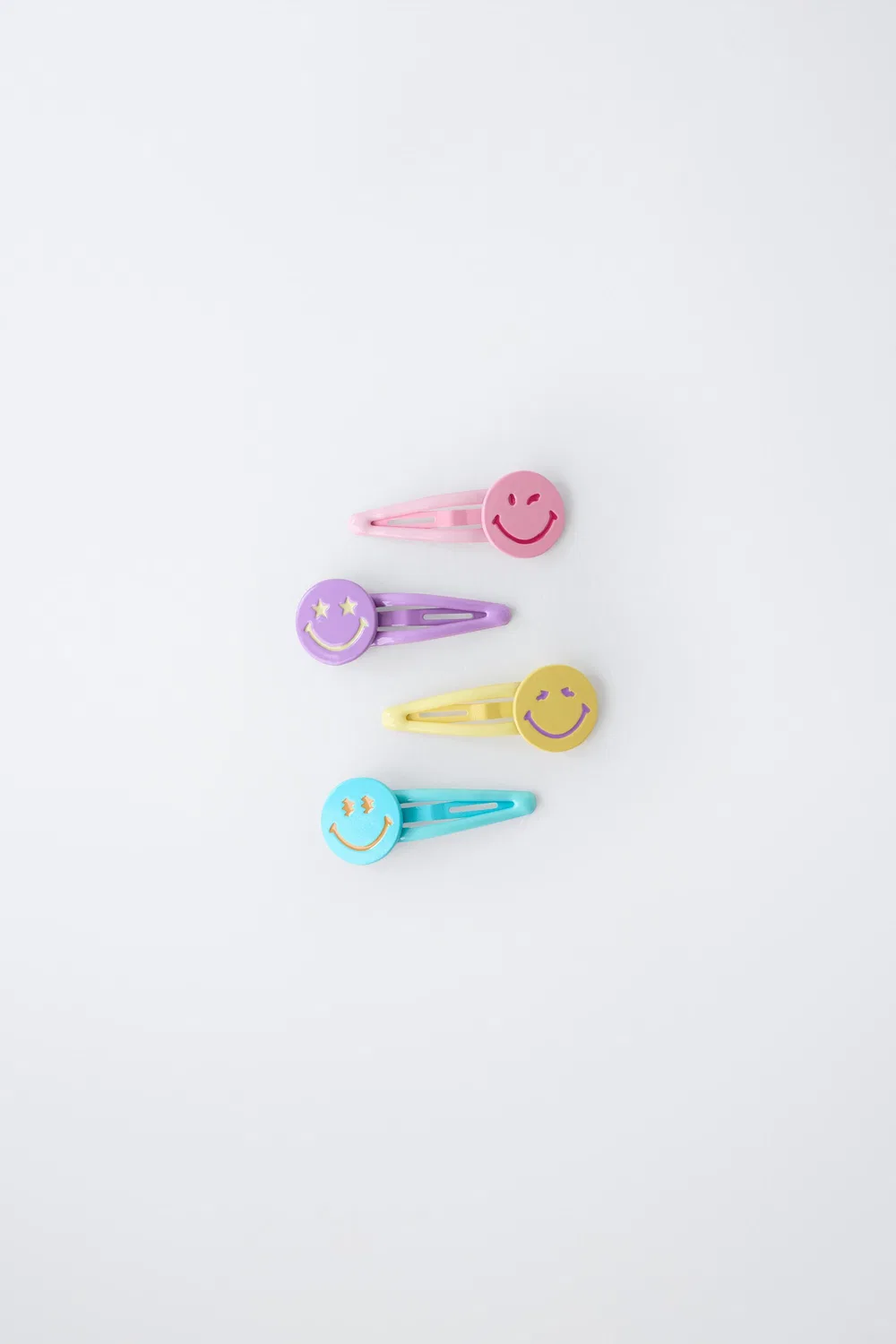 Набор из четырех заколок для волос SMILEYWORLD ZARA, Multicoloured