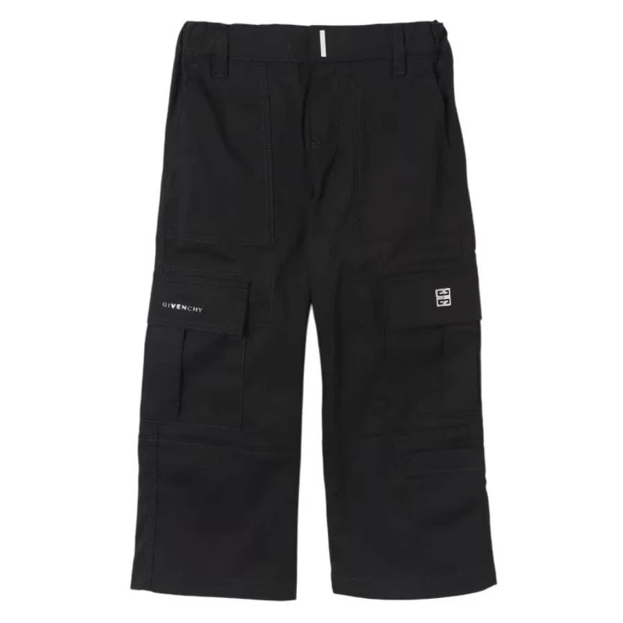Брюки карго из габардина Givenchy, Black