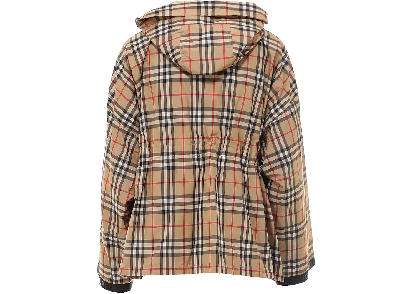 Женская куртка с традиционным клетчатым принтом Burberry, Beige — фото 2