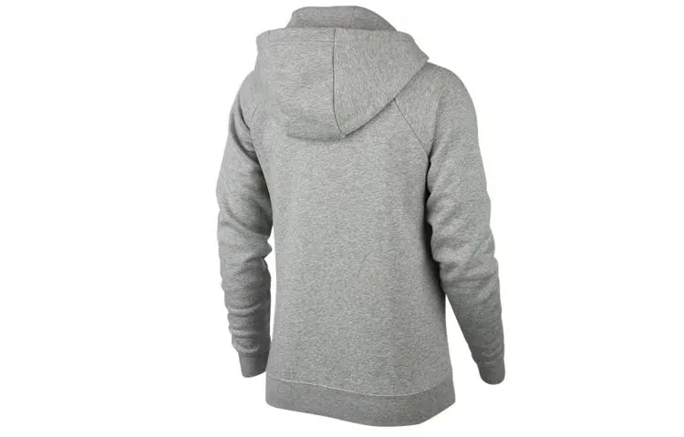 Худи с капюшоном из флиса Nike, серый